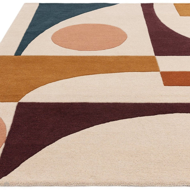 Reef RF23 Connect Modern Geometric Hand-Woven Wool Multicolour Rug-Asiatic Carpets-Rug Love - The Most Loved Rug Store