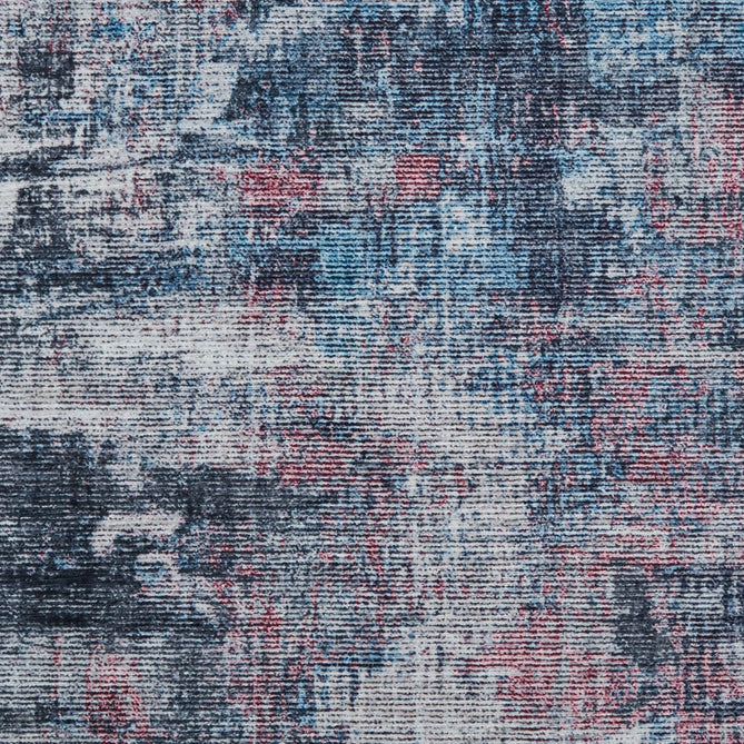 Rio G4719 Modern Abstract Distressed Printed Polyester Flatweave Pink/Blue Rug-Think Rugs-Rug Love - The Most Loved Rug Store