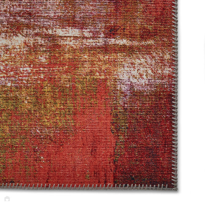 Rio G4721 Modern Abstract Distressed Printed Polyester Flatweave Multicolour Rug-Think Rugs-Rug Love - The Most Loved Rug Store