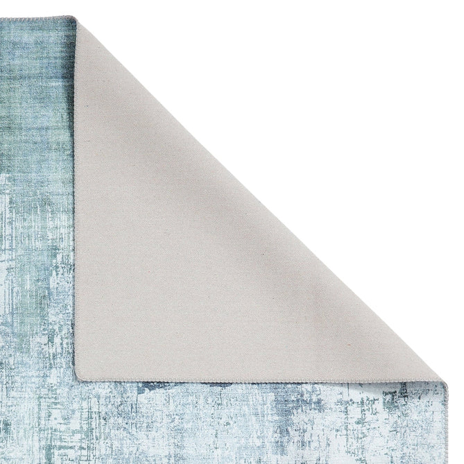 Rio G5536 Modern Abstract Distressed Printed Polyester Flatweave Grey/Green Rug-Think Rugs-Rug Love - The Most Loved Rug Store