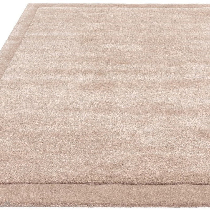 Rise Modern Plain Shimmer Hand-Carved High-Density Heavyweight Hi-Low Border Wool&Viscose Sand Rug-Asiatic Carpets-Rug Love - The Most Loved Rug Store