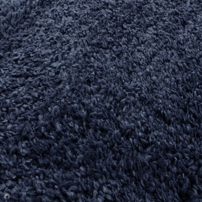 Ritchie Plush Soft Chunky Yarn Plain Polypropylene Shaggy Blue Rug-Asiatic Carpets-Rug Love - The Most Loved Rug Store