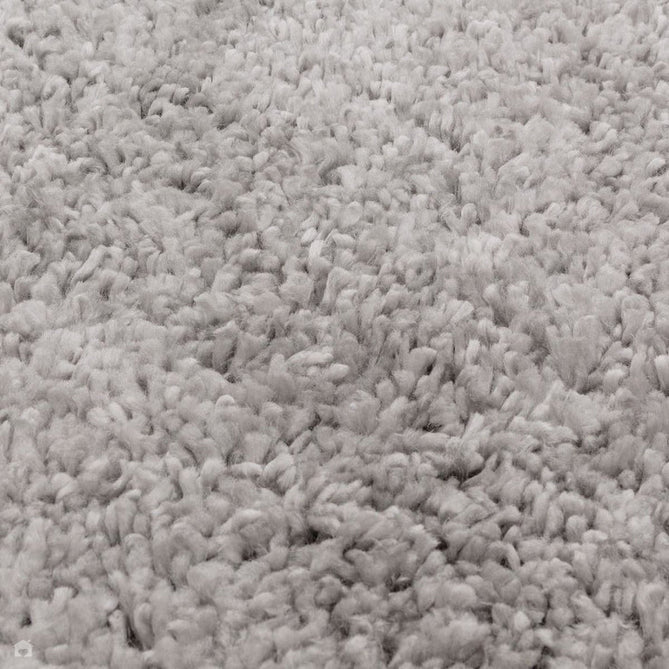 Ritchie Plush Soft Chunky Yarn Plain Polypropylene Shaggy Light Grey Rug-Asiatic Carpets-Rug Love - The Most Loved Rug Store