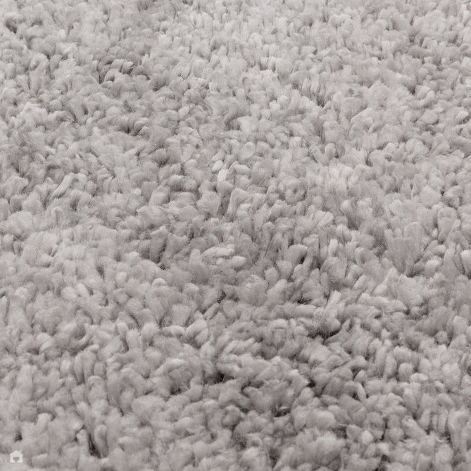 Ritchie Plush Soft Chunky Yarn Plain Polypropylene Shaggy Light Grey Rug-Asiatic Carpets-Rug Love - The Most Loved Rug Store