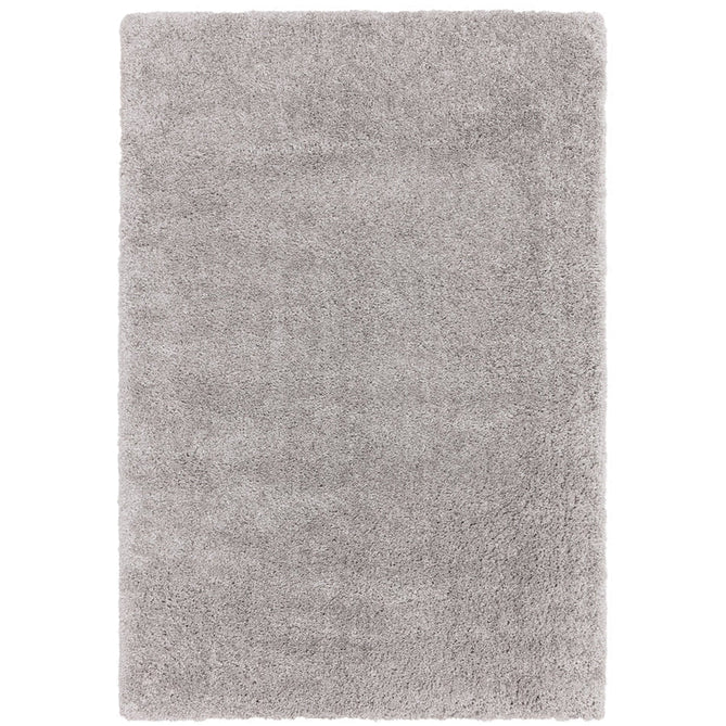 Ritchie Plush Soft Chunky Yarn Plain Polypropylene Shaggy Light Grey Rug-Asiatic Carpets-Rug Love - The Most Loved Rug Store