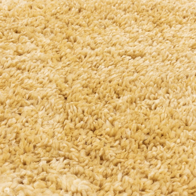 Ritchie Plush Soft Chunky Yarn Plain Polypropylene Shaggy Yellow Rug-Asiatic Carpets-Rug Love - The Most Loved Rug Store