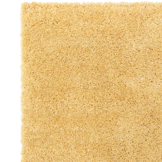 Ritchie Plush Soft Chunky Yarn Plain Polypropylene Shaggy Yellow Rug-Asiatic Carpets-Rug Love - The Most Loved Rug Store