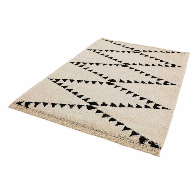 Rocco RC03 Modern Moroccan Berber Soft Plush Boho Shaggy Cream Rug-Asiatic Carpets-Rug Love - The Most Loved Rug Store