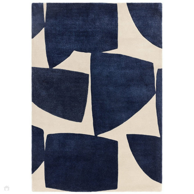 Romy 03 Kite Modern Abstract Hand-Woven Eco-Friendly Recycled Soft-Touch Blue Rug-Asiatic Carpets-Rug Love - The Most Loved Rug Store