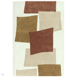 Romy 13 Papercut Modern Abstract Hand-Woven Eco-Friendly Recycled Soft-Touch Rust Red Rug