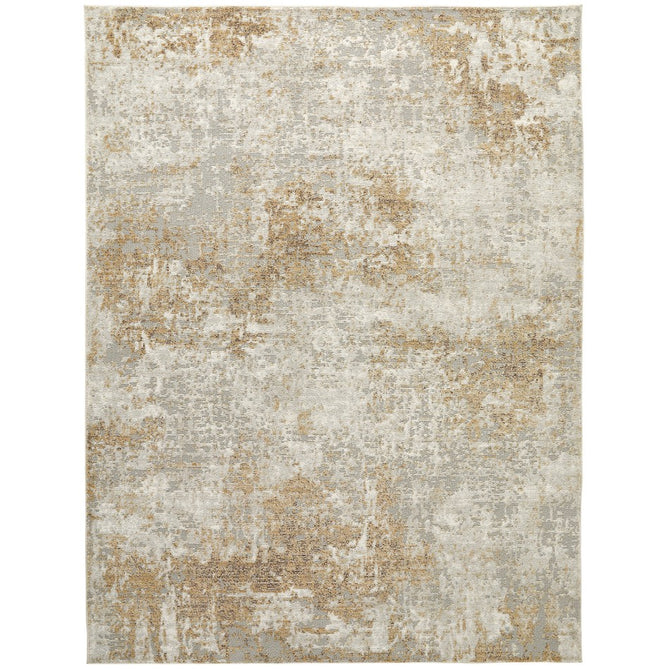 Rossa ROS03 Modern Abstract Distressed Textured Short Low Flat Pile Ivory/Beige Rug-Concept Looms-Rug Love - The Most Loved Rug Store