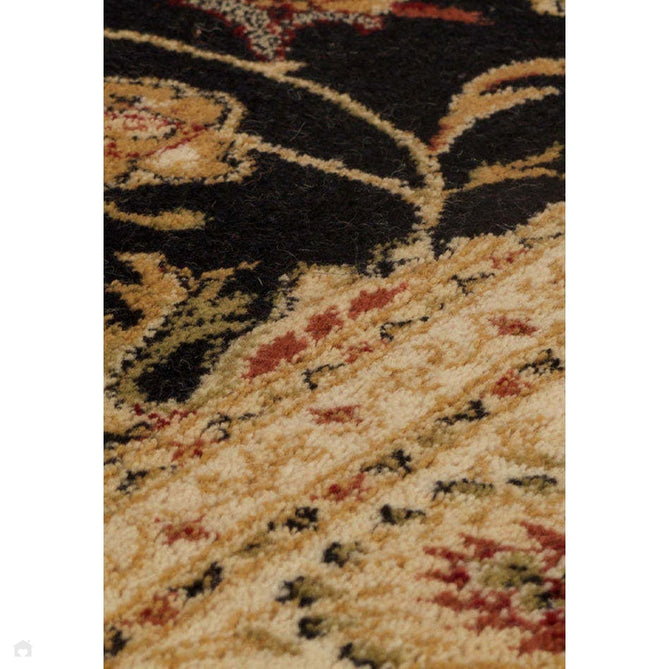 Royal Classic Traditional Wool 636 B Black/Beige Rug-Oriental Weavers-Rug Love - The Most Loved Rug Store