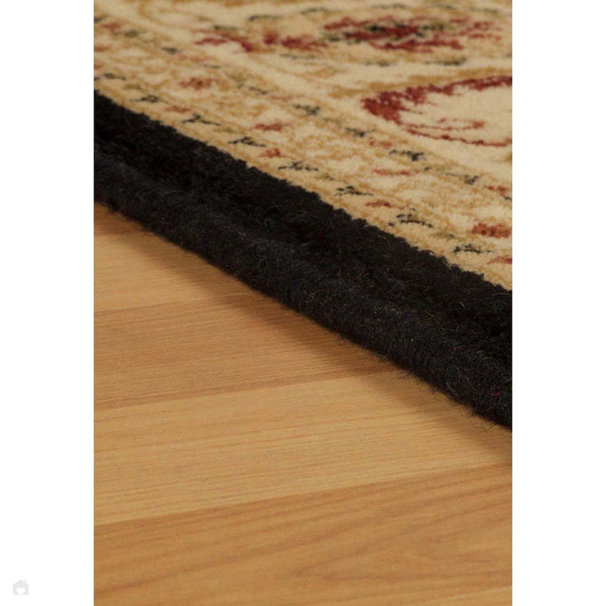 Royal Classic Traditional Wool 636 B Black/Beige Rug-Oriental Weavers-Rug Love - The Most Loved Rug Store