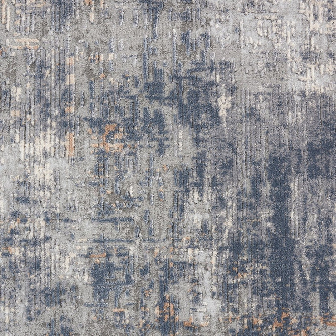 Rustic Textures RUS01 Modern Abstract Distressed Shimmer Carved Hi-Low Textured Flat-Pile Grey/Beige Rug-Nourison-Rug Love - The Most Loved Rug Store