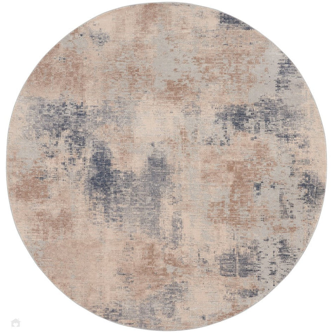 Rustic Textures RUS02 Modern Abstract Distressed Shimmer Carved Hi-Low Textured Flat-Pile Beige/Grey Rug-Nourison-Rug Love - The Most Loved Rug Store