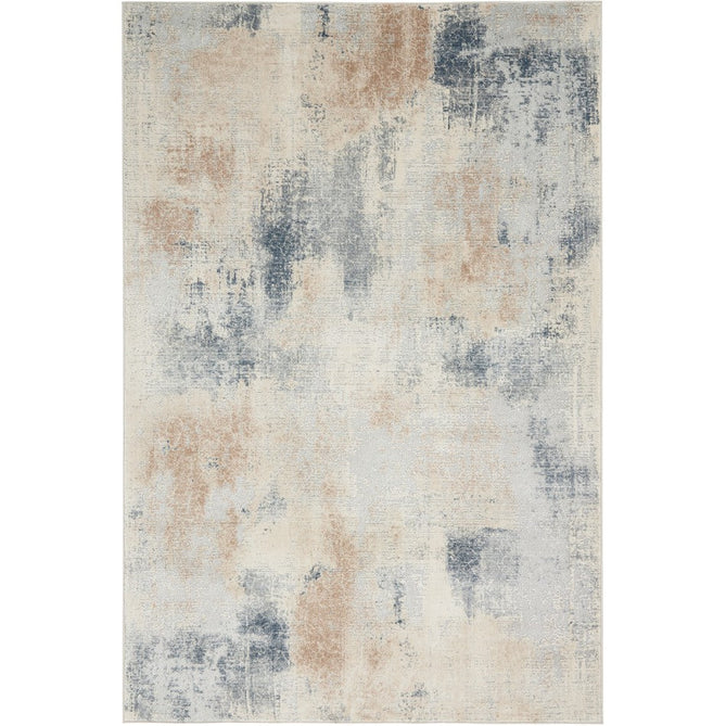 Rustic Textures RUS02 Modern Abstract Distressed Shimmer Carved Hi-Low Textured Flat-Pile Beige/Grey Rug-Nourison-Rug Love - The Most Loved Rug Store