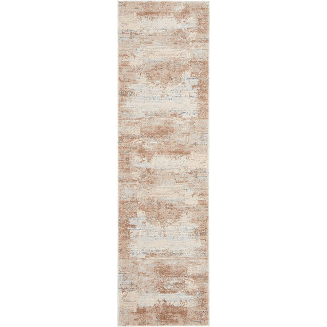 Rustic Textures RUS03 Modern Abstract Distressed Shimmer Carved Hi-Low Textured Flat-Pile Beige Rug-Nourison-Rug Love - The Most Loved Rug Store