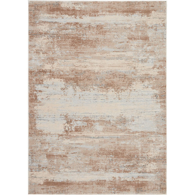 Rustic Textures RUS03 Modern Abstract Distressed Shimmer Carved Hi-Low Textured Flat-Pile Beige Rug-Nourison-Rug Love - The Most Loved Rug Store