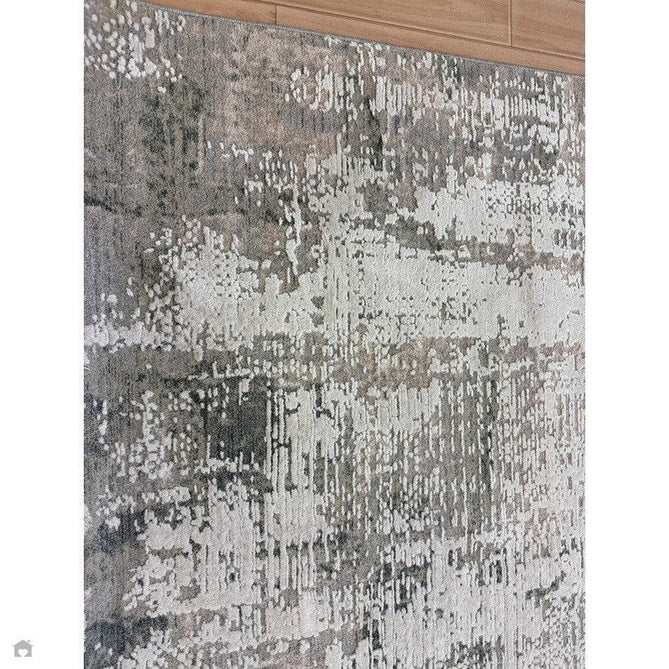 Seville 03 Olite Modern Abstract Distressed Hi-Low Textured Soft-Touch Space-Dyed Polyester Low Flat-Pile Beige/Grey/Cream Rug-Asiatic Carpets-Rug Love - The Most Loved Rug Store