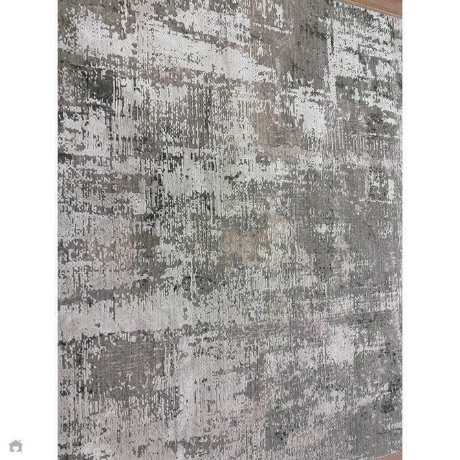 Seville 03 Olite Modern Abstract Distressed Hi-Low Textured Soft-Touch Space-Dyed Polyester Low Flat-Pile Beige/Grey/Cream Rug-Asiatic Carpets-Rug Love - The Most Loved Rug Store