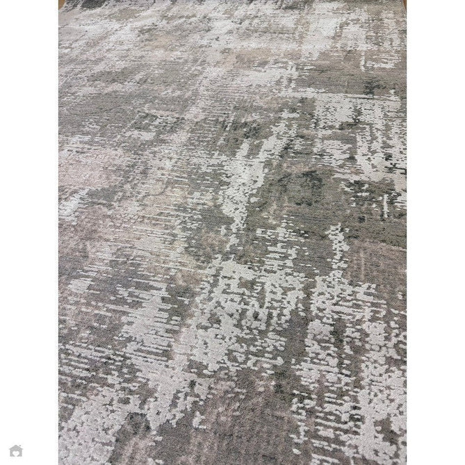 Seville 03 Olite Modern Abstract Distressed Hi-Low Textured Soft-Touch Space-Dyed Polyester Low Flat-Pile Beige/Grey/Cream Rug-Asiatic Carpets-Rug Love - The Most Loved Rug Store