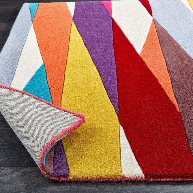 Shard Brights Modern Geometric Criss-Coss Hand-Woven Wool Multicolour Rug-Origins-Rug Love - The Most Loved Rug Store