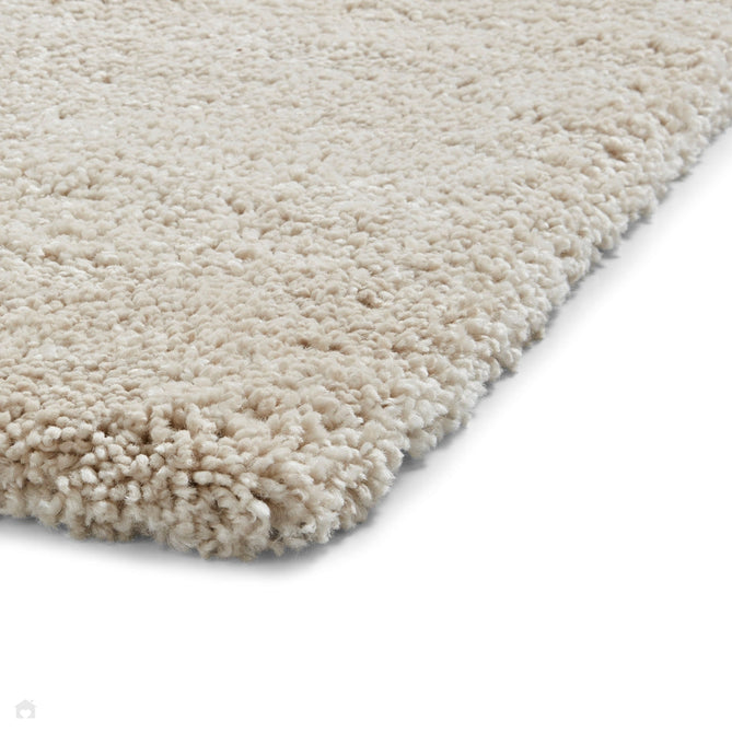 Sierra 9000 Plush Soft High-Density Stain-Resistant Plain Textured Polypropylene Shaggy Cream Rug-Think Rugs-Rug Love - The Most Loved Rug Store