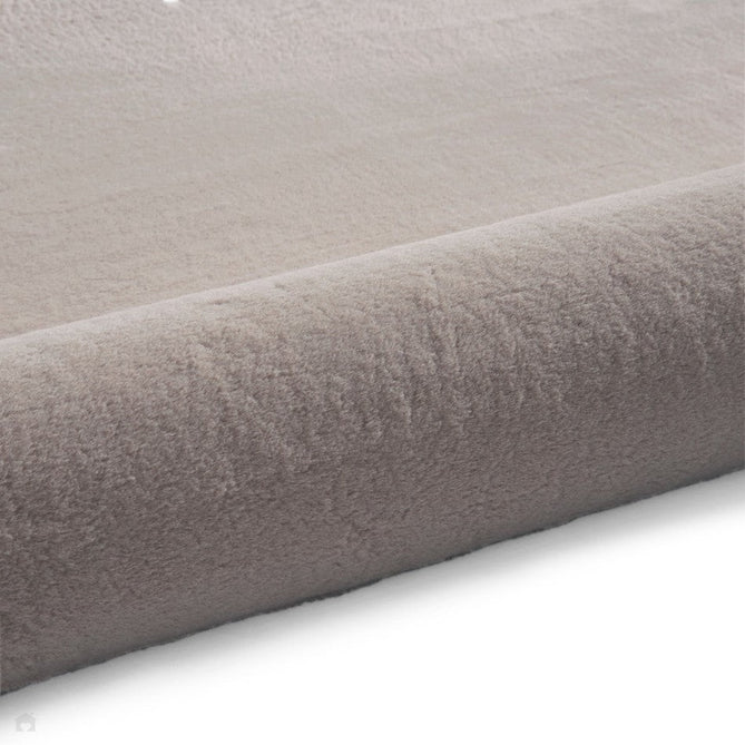 Snug Super-Soft Fuzzy Texture Plain Dark Grey Rug-Think Rugs-Rug Love - The Most Loved Rug Store