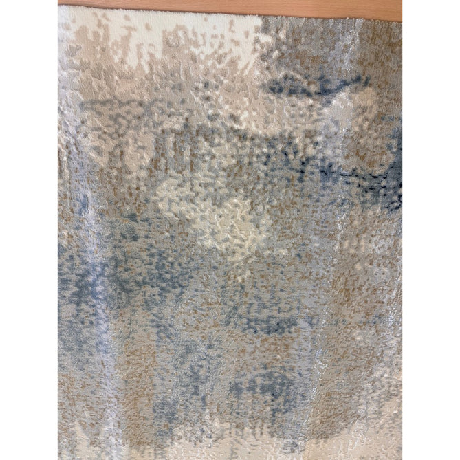 Stellar ST05 Modern Abstract Distressed Metallic Shimmer Hi-Low Textured Smooth Soft-Touch Short Low Pile Blue/Grey/Cream/Beige Rug-Asiatic Carpets-Rug Love - The Most Loved Rug Store