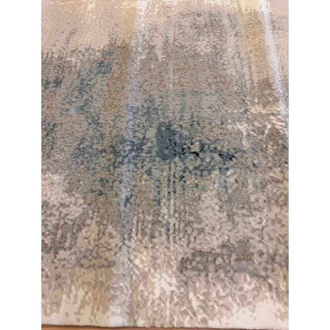 Stellar ST05 Modern Abstract Distressed Metallic Shimmer Hi-Low Textured Smooth Soft-Touch Short Low Pile Blue/Grey/Cream/Beige Rug-Asiatic Carpets-Rug Love - The Most Loved Rug Store