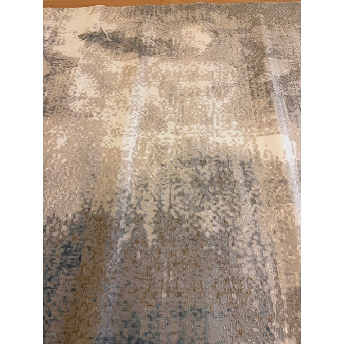 Stellar ST05 Modern Abstract Distressed Metallic Shimmer Hi-Low Textured Smooth Soft-Touch Short Low Pile Blue/Grey/Cream/Beige Rug-Asiatic Carpets-Rug Love - The Most Loved Rug Store