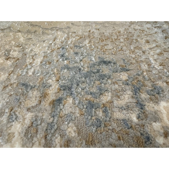 Stellar ST05 Modern Abstract Distressed Metallic Shimmer Hi-Low Textured Smooth Soft-Touch Short Low Pile Blue/Grey/Cream/Beige Rug-Asiatic Carpets-Rug Love - The Most Loved Rug Store