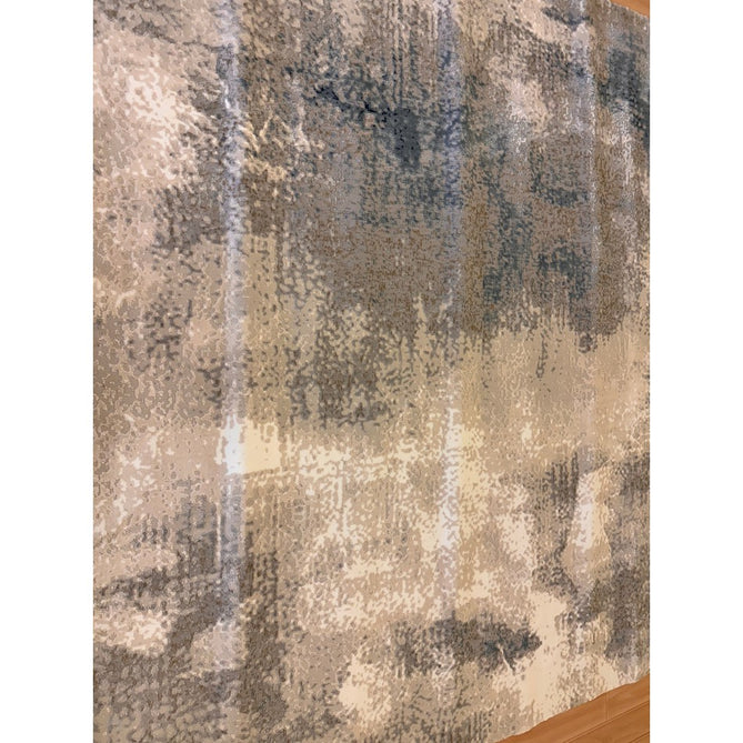 Stellar ST05 Modern Abstract Distressed Metallic Shimmer Hi-Low Textured Smooth Soft-Touch Short Low Pile Blue/Grey/Cream/Beige Rug-Asiatic Carpets-Rug Love - The Most Loved Rug Store