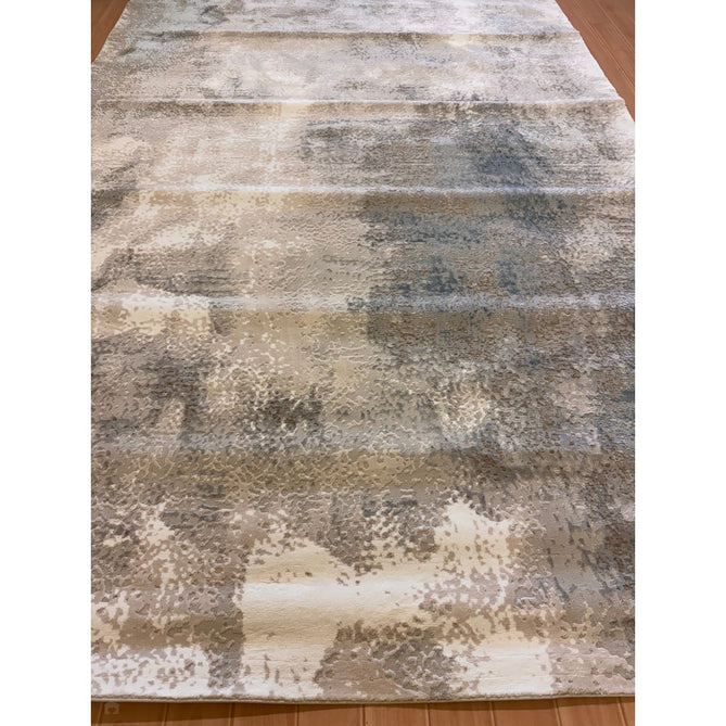 Stellar ST05 Modern Abstract Distressed Metallic Shimmer Hi-Low Textured Smooth Soft-Touch Short Low Pile Blue/Grey/Cream/Beige Rug-Asiatic Carpets-Rug Love - The Most Loved Rug Store