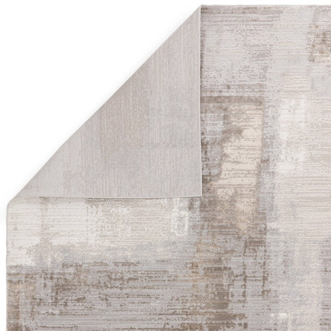 Stellar ST07 Modern Abstract Distressed Metallic Shimmer Hi-Low Textured Smooth Soft-Touch Short Low Pile Grey/Beige/Cream Rug-Asiatic Carpets-Rug Love - The Most Loved Rug Store