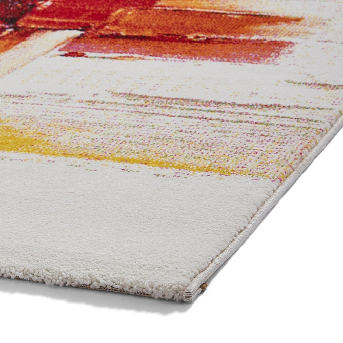 Sunrise 20752 Modern Abstract Brush Strokes Hand Carved Textured Multicolour Rug-Think Rugs-Rug Love - The Most Loved Rug Store