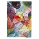 Sunrise 22368 Modern Abstract Floral Verdant Hand Carved Textured Multicolour Rug