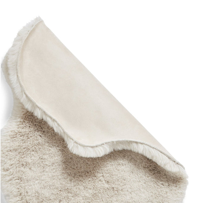 Super Teddy Super Soft Plush Hi Pile Silky Faux Fur Polyester Shaggy Sheepskin Beige Rug-Think Rugs-Rug Love - The Most Loved Rug Store