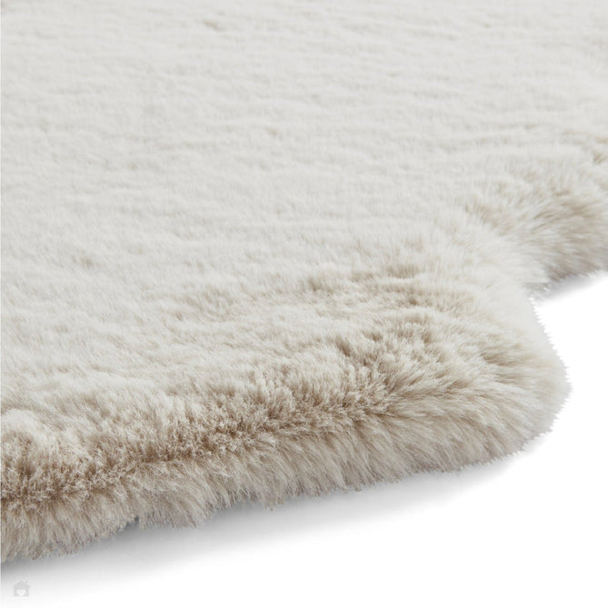 Super Teddy Super Soft Plush Hi Pile Silky Faux Fur Polyester Shaggy Sheepskin Beige Rug-Think Rugs-Rug Love - The Most Loved Rug Store