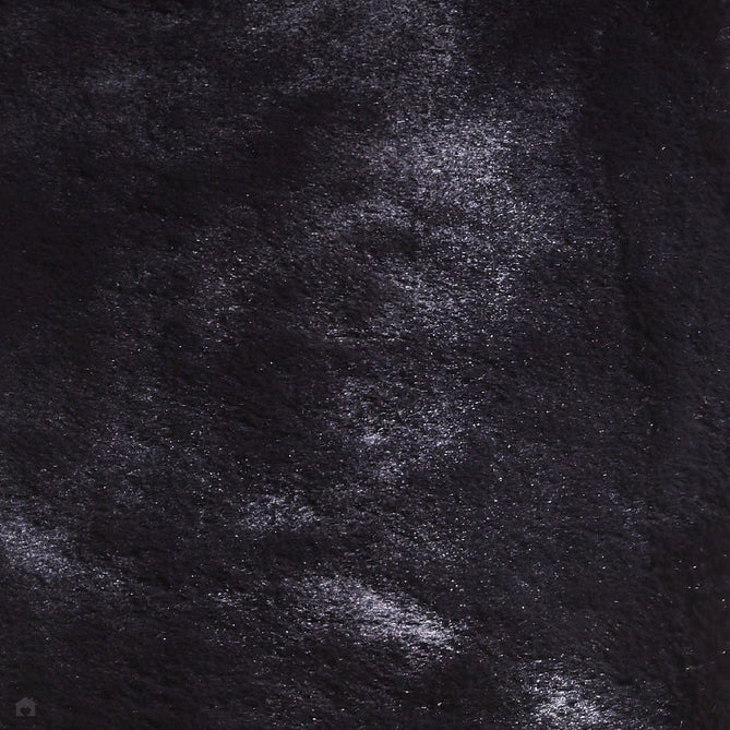 Super Teddy Super Soft Plush Hi Pile Silky Faux Fur Polyester Shaggy Sheepskin Black Rug-Think Rugs-Rug Love - The Most Loved Rug Store