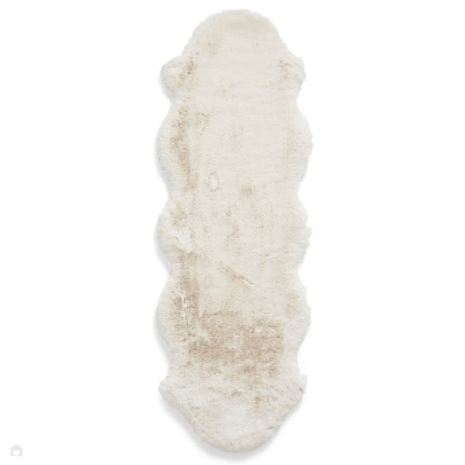 Super Teddy Super Soft Plush Hi Pile Silky Faux Fur Polyester Shaggy Sheepskin Ivory Rug-Think Rugs-Rug Love - The Most Loved Rug Store