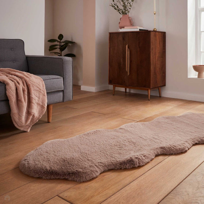 Super Teddy Super Soft Plush Hi Pile Silky Faux Fur Polyester Shaggy Sheepskin Mink Rug-Think Rugs-Rug Love - The Most Loved Rug Store