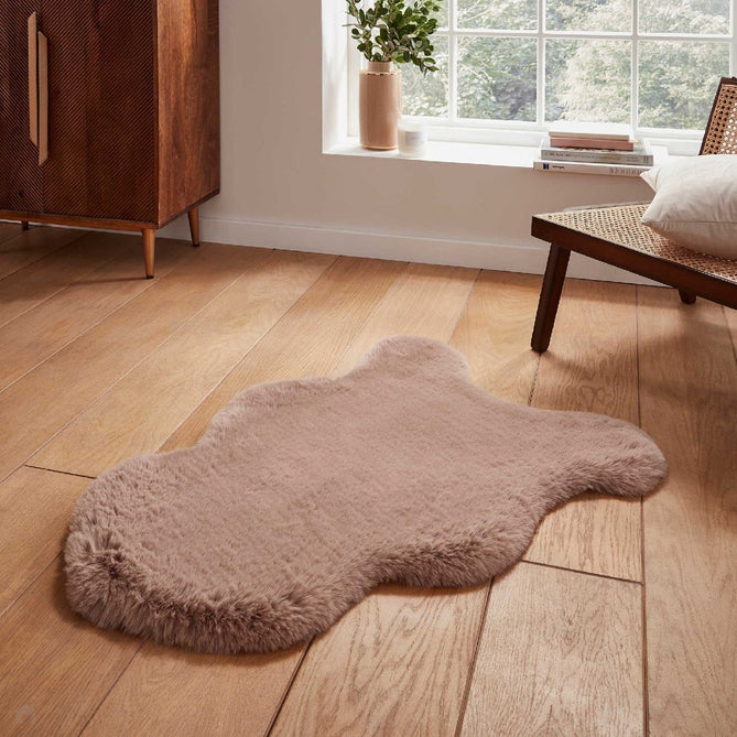 Super Teddy Super Soft Plush Hi Pile Silky Faux Fur Polyester Shaggy Sheepskin Mink Rug-Think Rugs-Rug Love - The Most Loved Rug Store