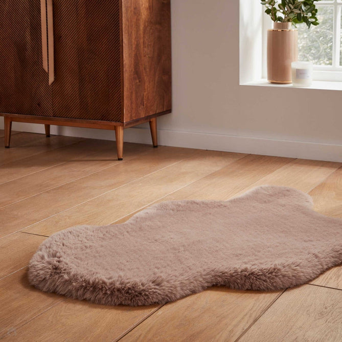 Super Teddy Super Soft Plush Hi Pile Silky Faux Fur Polyester Shaggy Sheepskin Mink Rug-Think Rugs-Rug Love - The Most Loved Rug Store