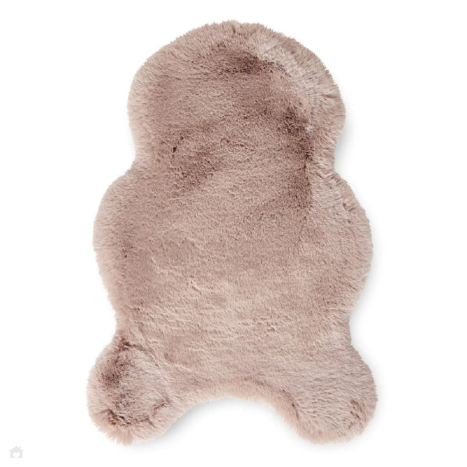 Super Teddy Super Soft Plush Hi Pile Silky Faux Fur Polyester Shaggy Sheepskin Rose Rug-Think Rugs-Rug Love - The Most Loved Rug Store