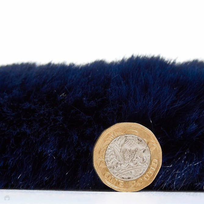 Super Teddy Super Soft Plush Hi Pile Silky Faux Fur Shaggy Navy Rug-Think Rugs-Rug Love - The Most Loved Rug Store