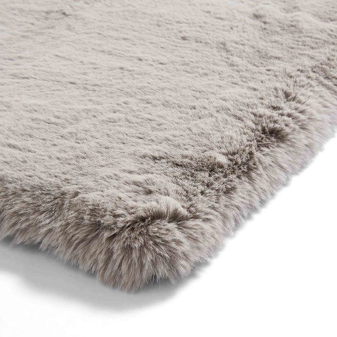 Super Teddy Super Soft Plush Hi Pile Silky Faux Fur Shaggy Silver Rug-Think Rugs-Rug Love - The Most Loved Rug Store