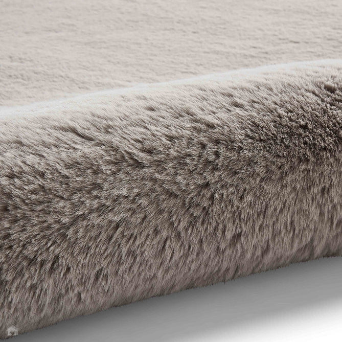 Super Teddy Super Soft Plush Hi Pile Silky Faux Fur Shaggy Silver Rug-Think Rugs-Rug Love - The Most Loved Rug Store