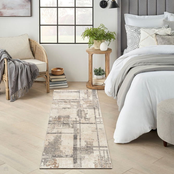 Sustainable Trends SUT02 Ivory/Multicolour Runner-Nourison-Rug Love - The Most Loved Rug Store