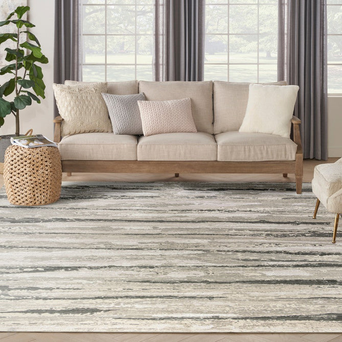 Sustainable Trends SUT03 Ivory/Multicolour Runner-Nourison-Rug Love - The Most Loved Rug Store